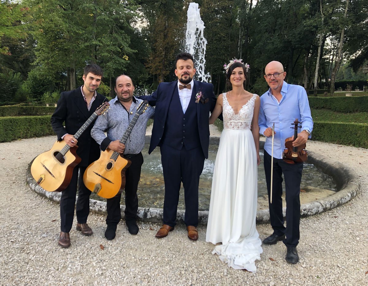 groupe de jazz manouche lyon mariage et évènement