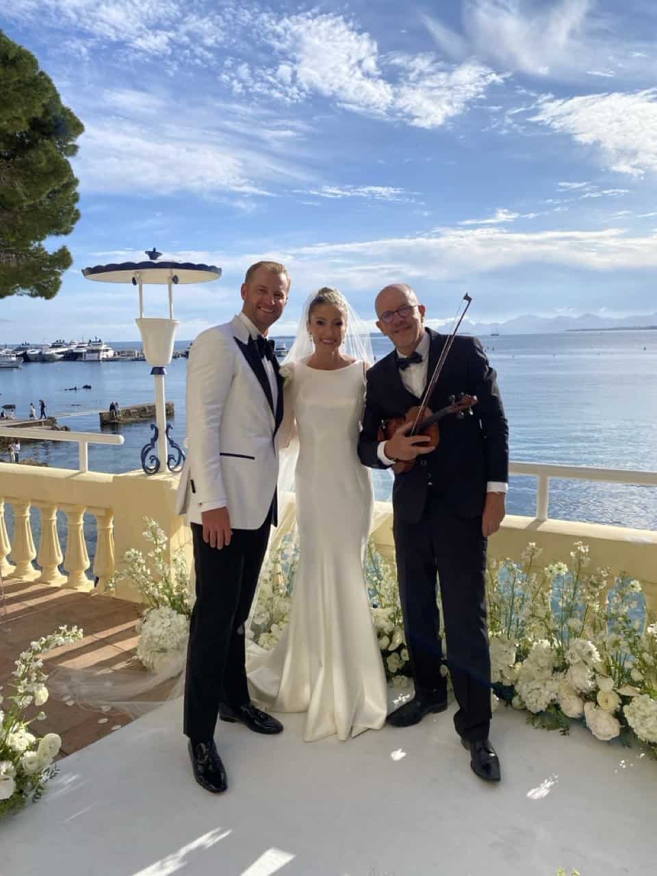 wedding violinist in france