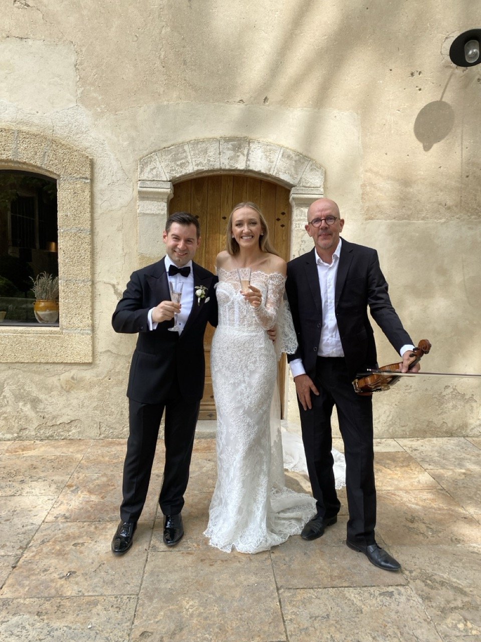 wedding violinist in france