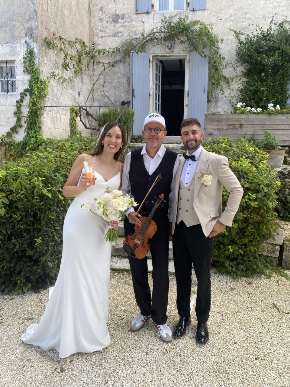 wedding violinist in france